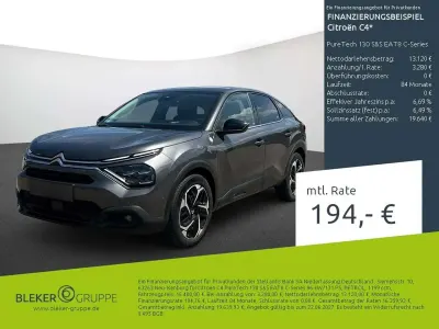 Gebraucht Citroën C4 PureTech 131 PS (96 kW) 2023 Grau Limousine