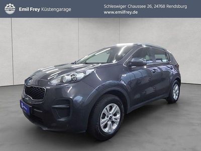 Gebraucht Kia Sportage Edition 7 132 PS (97 kW) 2018 Grau SUV