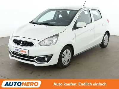 Gebraucht Mitsubishi Space Star Basis 71 PS (52 kW) 2017 Alpine white Kleinwagen