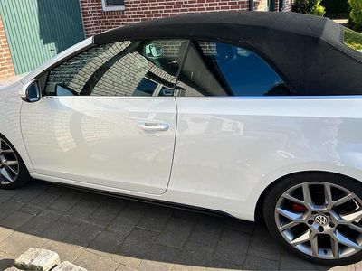 Weiß Gebraucht 2015 VW Golf Cabriolet GTI Cabrio | 16.900 € (Teuer)