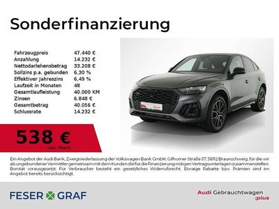 Gebraucht Audi Q5 Sportback S-Line 204 PS (150 kW) 2024 Daytonagrau perleffekt SUV