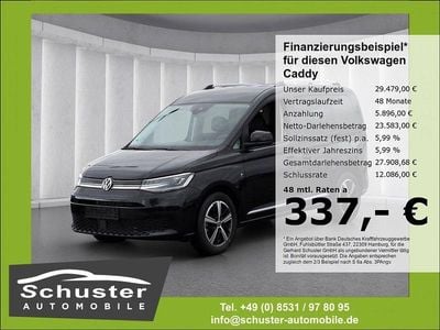 Second-hand VW Caddy Style 116 CP (85 kW) 2024 Negru Monovolum