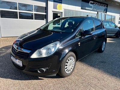 Gebraucht Opel Corsa Edition 87 PS (63 kW) 2010 Schwarz Kleinwagen