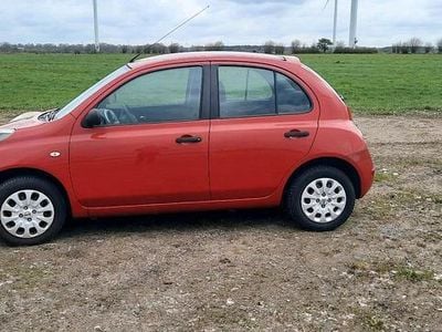 Brugt Nissan Micra 65 HK (47 kW) 2009 Rød Sedan
