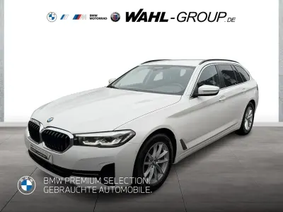 Gebraucht BMW 520 Sport Line 190 PS (139 kW) 2022 Weiß Kombi