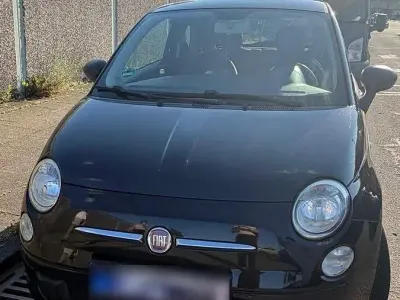 Gebraucht Fiat 500 Pop 69 PS (50 kW) 2010 Schwarz Kleinwagen