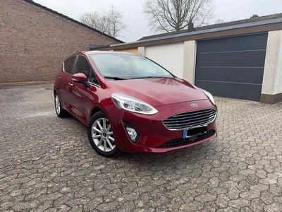 Second-hand Ford Fiesta Titanium X 125 CP (91 kW) 2020 Roșu Hatchback