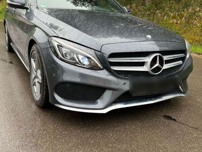 gebraucht Mercedes C200 T AMG Line Vollaustattung Top Zustand