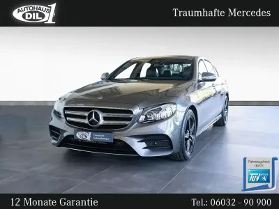 Brugt Mercedes E350 AMG 299 HK (219 kW) 2018 Grå Sedan