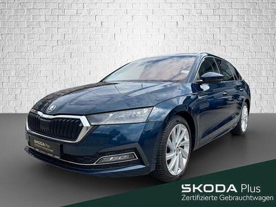 Second-hand Skoda Octavia Style 150 CP (110 kW) 2021 Albastru Break