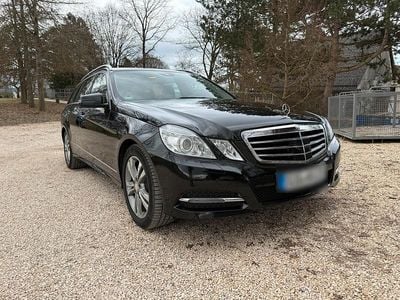 Usata Mercedes E220 Avantgarde 170 CV (125 kW) 2012 Nero Station wagon