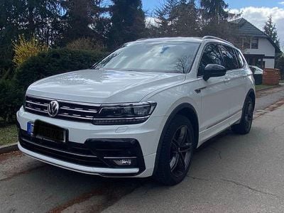 Gebraucht VW Tiguan Allspace R-line 179 PS (131 kW) 2018 Weiß SUV