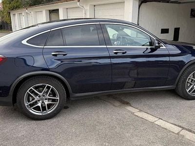 Gebraucht Mercedes GLC300 AMG line 245 PS (180 kW) 2023 Blau Coupé
