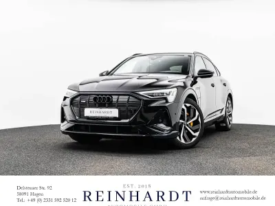 Gebraucht Audi e-tron Sportback S-Line 300 kW (408 PS) 2023 Mythosschwarz metallic SUV