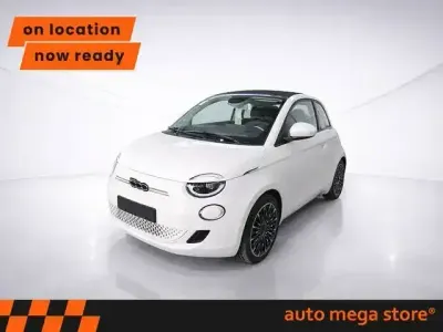 Gebraucht Fiat 500e Icon 86 kW (118 PS) 2023 Colore esterno (arktis weiß) Cabrio