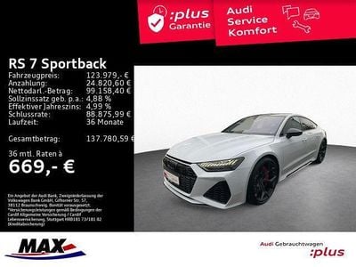 Second-hand Audi RS7 Sportback Performance 630 CP (463 kW) 2025 Alb Hatchback