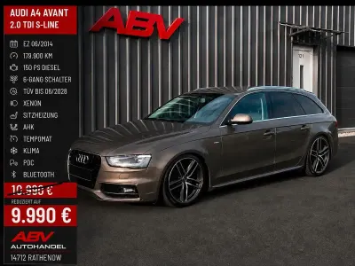 Gebraucht Audi A4 S-Line 150 PS (110 kW) 2014 Grau Kombi