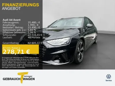 Gebraucht Audi A4 S-Line 204 PS (150 kW) 2025 Schwarz Kombi