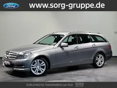 Usata Mercedes C180 Avantgarde 156 CV (114 kW) 2014 Argento Berlina