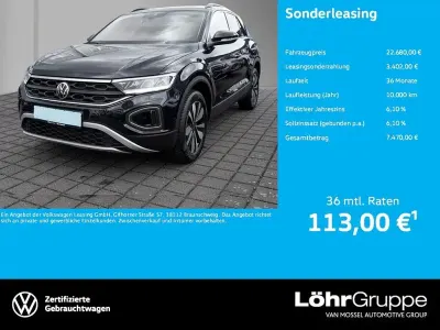 Gebraucht VW T-Roc Goal 116 PS (85 kW) 2025 Schwarz SUV
