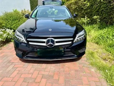 Brugt Mercedes C220 194 HK (142 kW) 2019 Sort Sedan