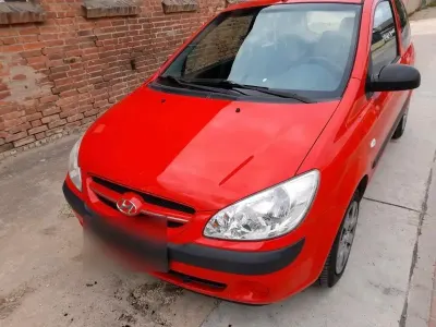 Gebraucht Hyundai Getz 2007 Rot Kleinwagen
