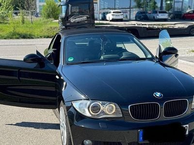Gebraucht BMW 118 Cabriolet M Sport 143 PS (105 kW) 2008 Schwarz Cabrio