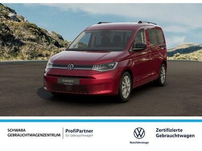 Second-hand VW Caddy Goal 116 CP (85 kW) 2026 Roșu Monovolum