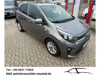 Gebraucht Kia Picanto DREAM-TEAM Edition 84 PS (61 kW) 2021 Titaniumsilber metallic Kleinwagen