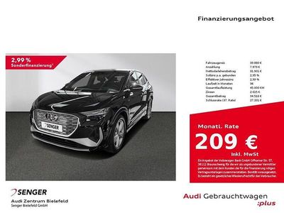 Mythosschwarz metallic Gebraucht 2023 Audi Q4 Sportback e-tron Ambiente SUV | 39.880 € (Teuer)