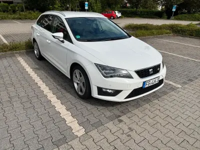 Gebraucht Seat Leon ST FR 125 PS (91 kW) 2015 Weiß Kombi