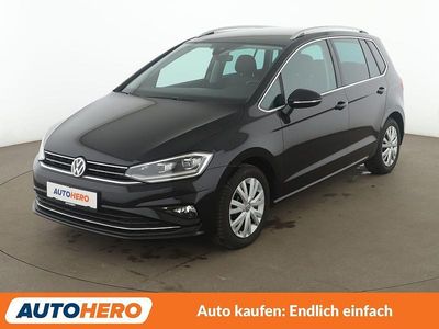 Gebraucht VW Golf Sportsvan Highline 150 PS (110 kW) 2018 Schwarz Van / Kleinbus