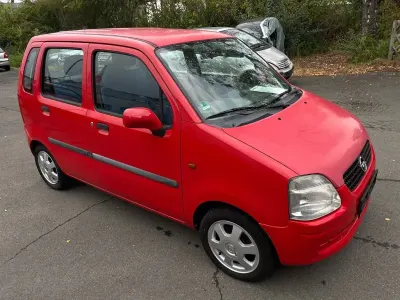 Gebraucht Opel Agila 58 PS (42 kW) 2002 Rot Van / Kleinbus