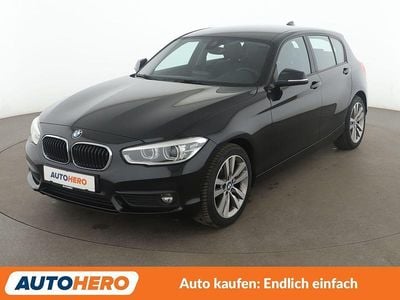 Gebraucht BMW 118 Advantage 136 PS (100 kW) 2019 Saphirschwarz Kleinwagen