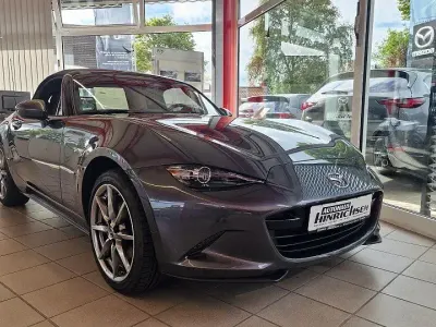 Gebraucht Mazda MX5 Exclusive-Line 132 PS (97 kW) 2025 Machine gray Cabrio