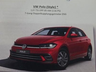 Rot Neu 2026 VW Polo Style Limousine | 24.000 € (Superpreis)