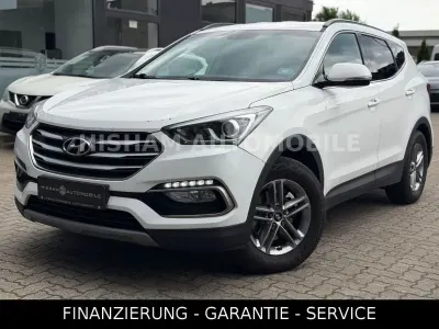 Gebraucht Hyundai Santa Fe 200 PS (147 kW) 2017 Weiß SUV