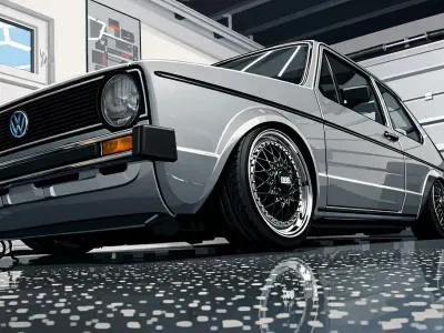 Gebraucht VW Golf I 69 PS (50 kW) 1977 Silber Kleinwagen
