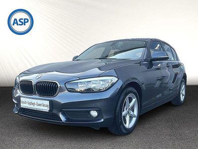 Gebraucht BMW 116 Advantage 116 PS (85 kW) 2016 Grau (mineralgrau metallic) Kleinwagen