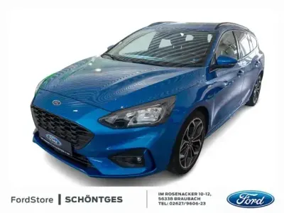 Gebraucht Ford Focus ST-Line X 150 PS (110 kW) 2022 Blau Kombi