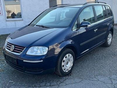 Gebraucht VW Touran 105 PS (77 kW) 2004 Blau Van / Kleinbus