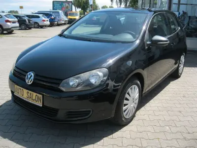 Gebraucht VW Golf VI Trendline 80 PS (58 kW) 2009 Schwarz Kleinwagen