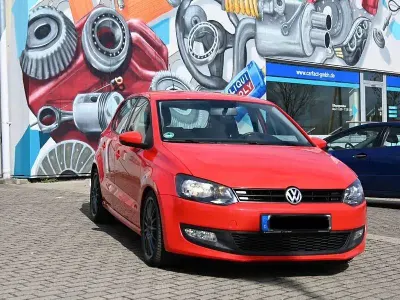 Gebraucht VW Polo 75 PS (55 kW) 2010 Rot Kleinwagen