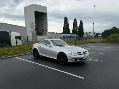 Gebraucht Mercedes SLK200 163 PS (119 kW) 2004 Silber Cabrio