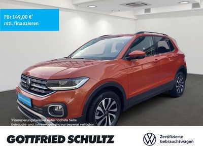 Gebraucht VW T-Cross Active 110 PS (80 kW) 2022 Orange SUV