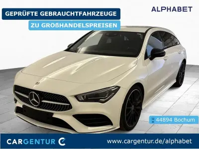 Gebraucht Mercedes CLA220 AMG line 190 PS (139 kW) 2023 Weiß Coupé