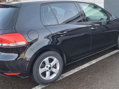Gebraucht VW Golf VI Trendline 80 PS (58 kW) 2011 Schwarz Kleinwagen