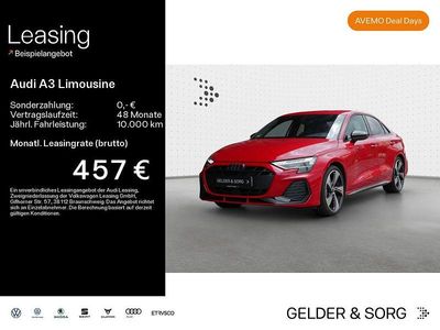 Progressivrot metallic Gebraucht 2024 Audi A3 S-Line Limousine | 36.750 €