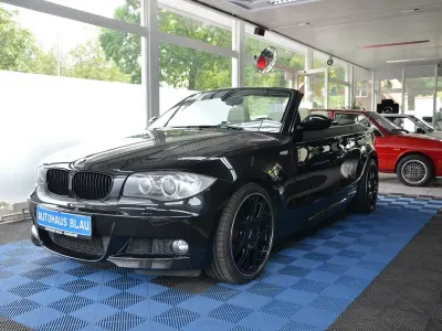 Gebraucht BMW 125 Cabriolet M Sport 218 PS (160 kW) 2008 Schwarz Cabrio