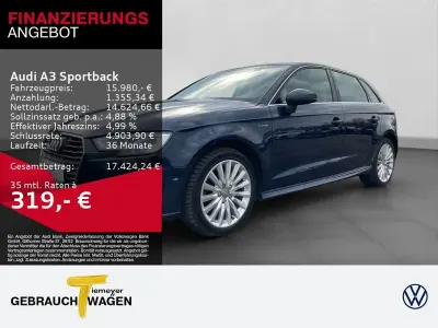 Używany Audi e-tron Sport 150 kW (204 KM) 2018 Niebieski SUV
